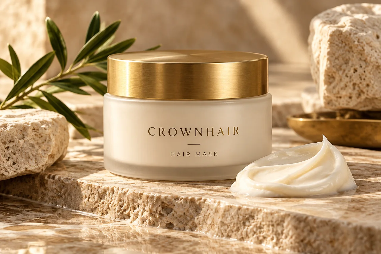AI-generated product concept of Restorative Hair Mask